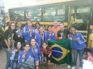 Equipe de Futsal Feminino de Martins Soares foi destaque em 2014